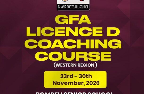 Bompeh Senior High to host GFA Licence D Coaching programme in November