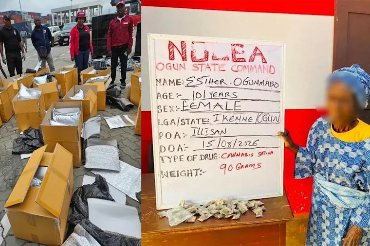 101-year-old great-grandmother arrested in Nigeria for selling cannabis
