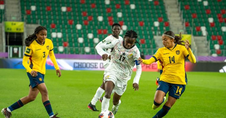 Black Princesses of Ghana suffers defeat to Ecuador in U-20 Women’s World Cup opener