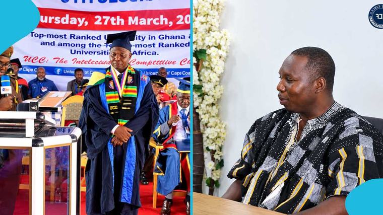 Fuseini Alidu Konlabik: Nsawam prison inmate graduates with first-class degree from UCC
