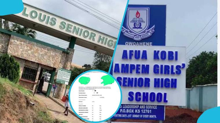 Student with aggregate 07 breaks down after being placed at Afua Kobi Ampem Girls: "Why didn’t I get St. Louis?”