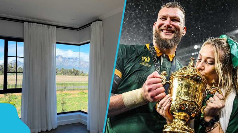 Springbok Star RG Snyman: A look inside his luxury home in Paarl: Photos