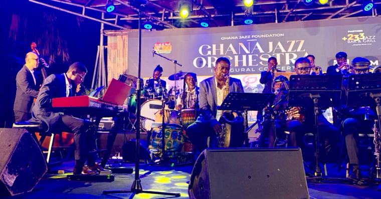 Ghana Jazz Orchestra cooks tasty fare at launch