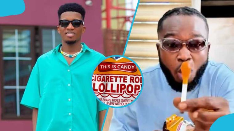 "Is this our future?": Kofi Kinaata raises strong concerns as cigarette-shaped candy hits the Ghanaian market