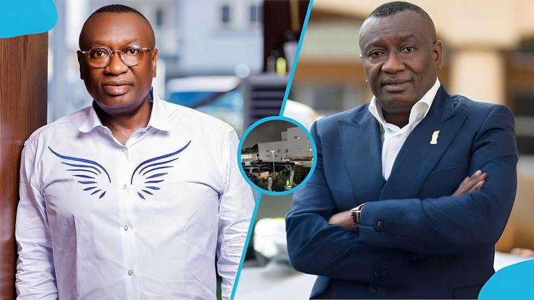 Dr Ernest Ofori Sarpong: Prominent business mogul’s East Legon mansion leaves Ghanaians in awe
