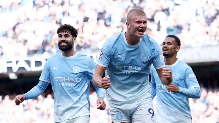 Man City maintain 100% start with win over Coventry