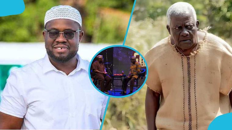Giovanni Caleb makes heartwarming promise to Paa George, pledging monthly allowance