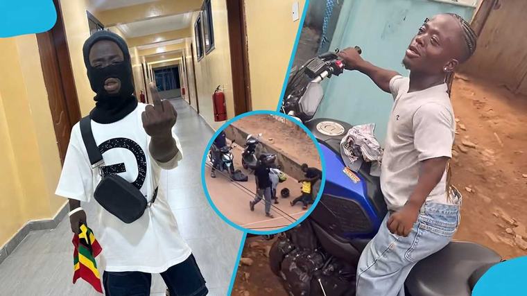 Ghanaian internet sensation Adjetey involved in motorbike crash